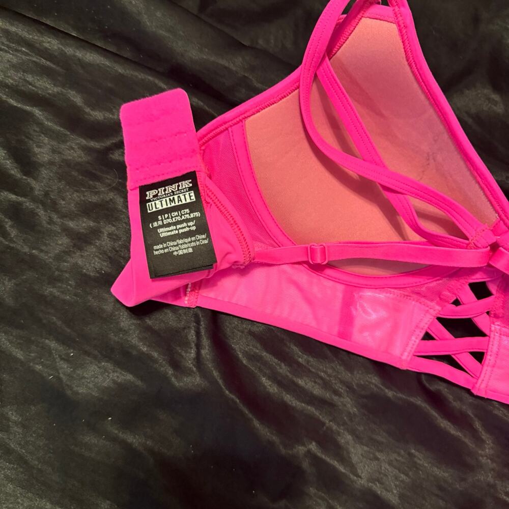 Pink Victoria secret Ultimate size small - Picture 2 of 7
